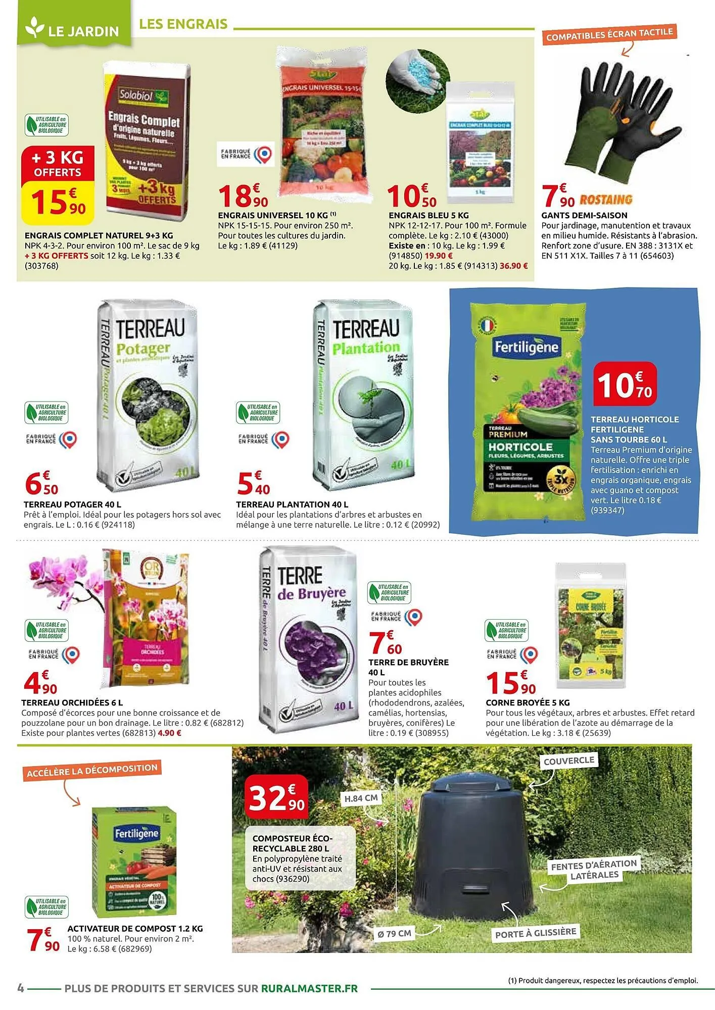 Catalogue Rural Master du 2 mars au 28 mars 2026 - Catalogue page 4