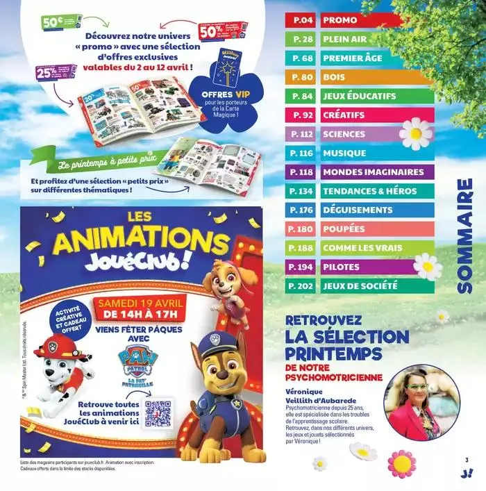 PRINTEMPS 2025 du 2 avril au 28 juin 2025 - Catalogue page 3