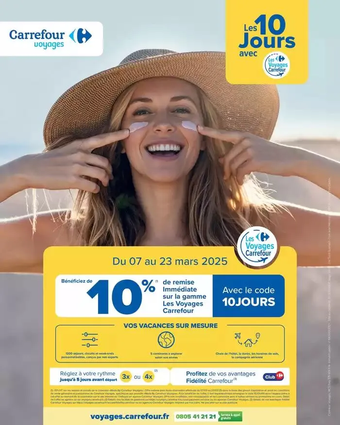 LES JOURS MEILLEURS AVEC LES PRODUITS CARREFOUR du 11 mars au 24 mars 2025 - Catalogue page 83