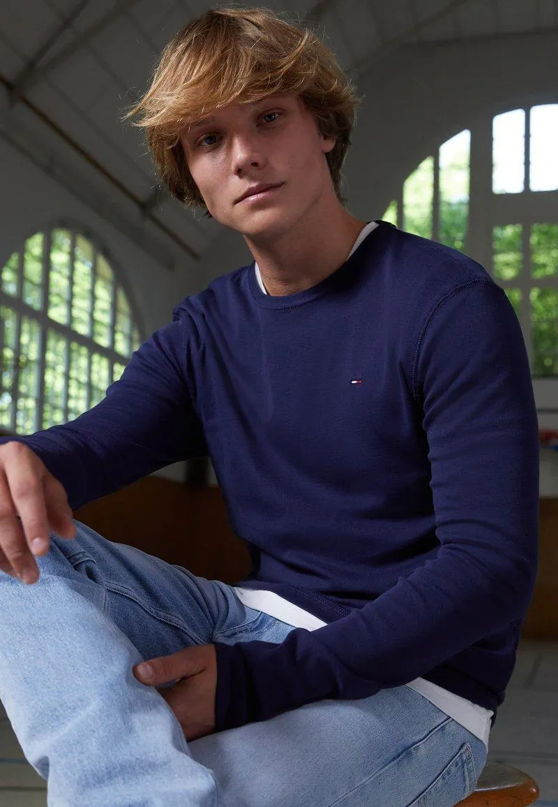 ORIGINAL SLIM FIT - Camiseta de manga larga - black iris