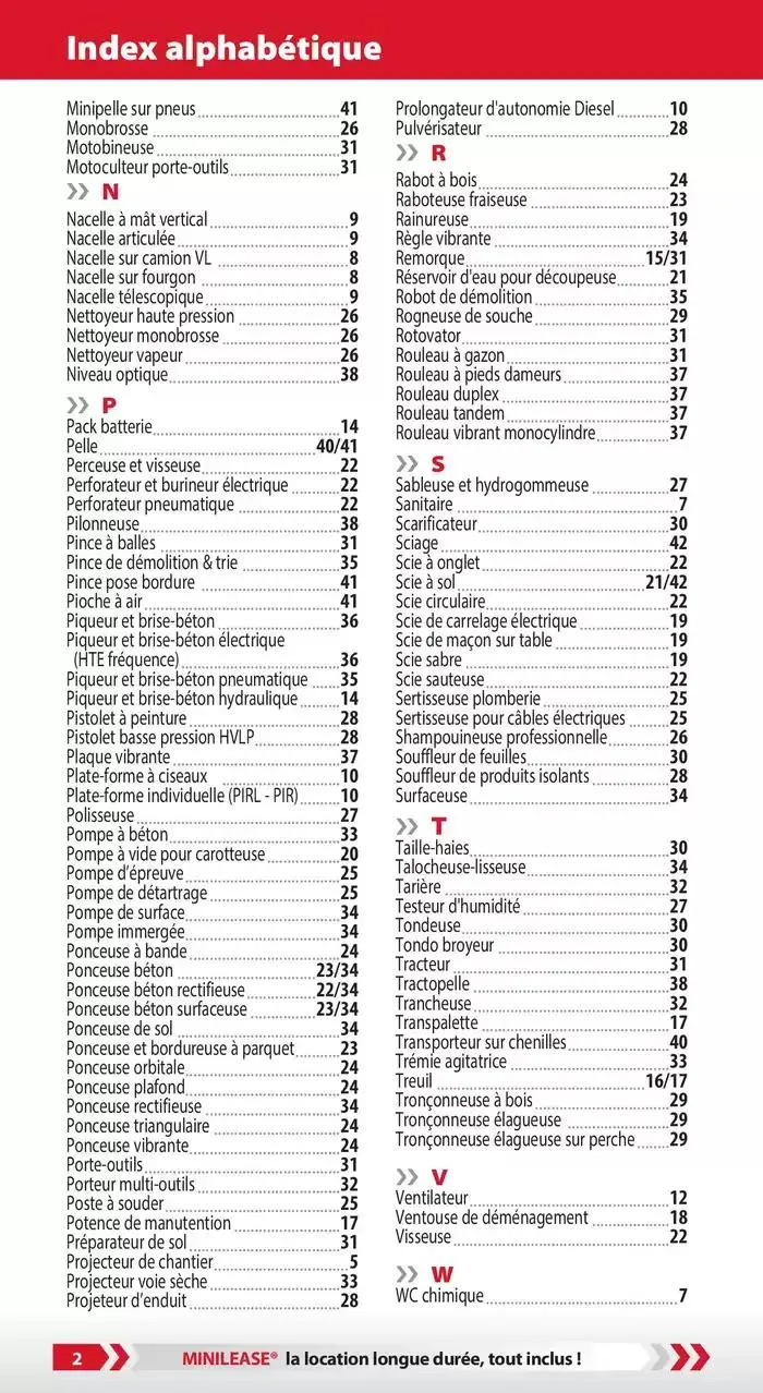 Tarifs professionnels du 3 janvier au 31 décembre 2025 - Catalogue page 4