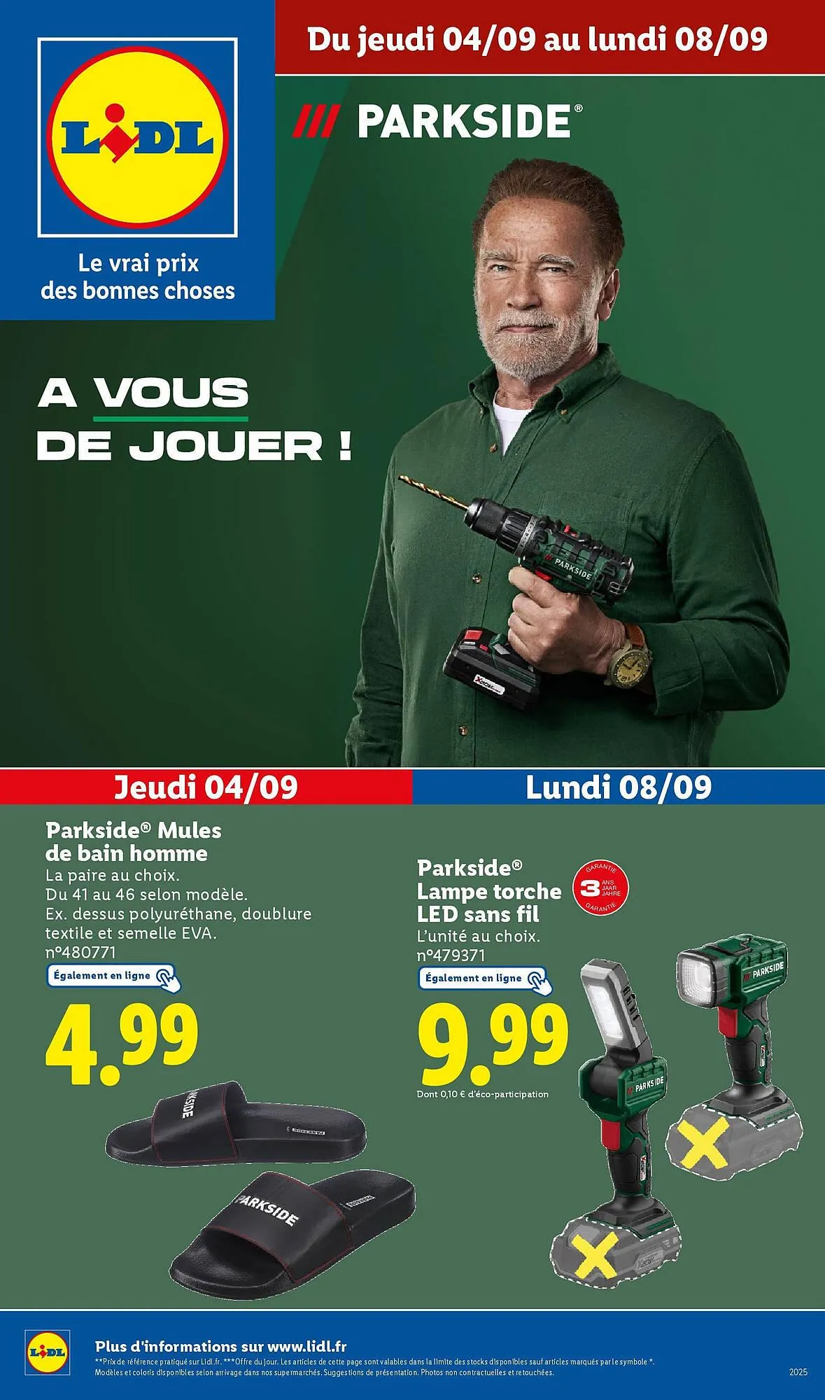 Catalogue Lidl du 3 septembre au 8 septembre 2025 - Catalogue page 1
