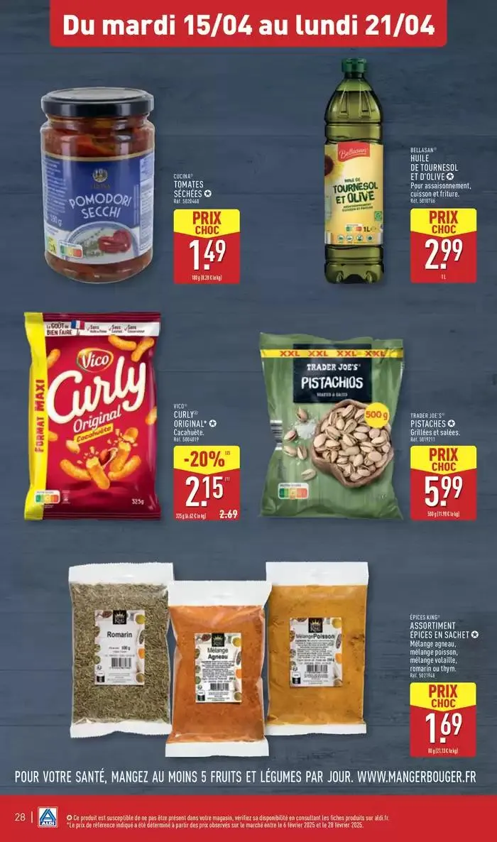 Arrivages de Pâques à prix discount du 15 avril au 21 avril 2025 - Catalogue page 31