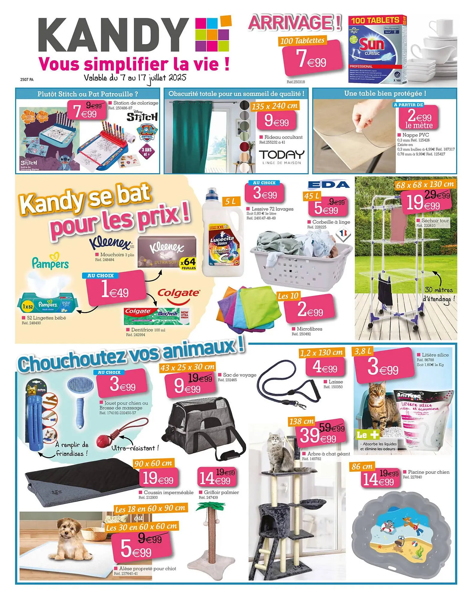 Catalogue Kandy du 7 juillet au 17 juillet 2025 - Catalogue page 1