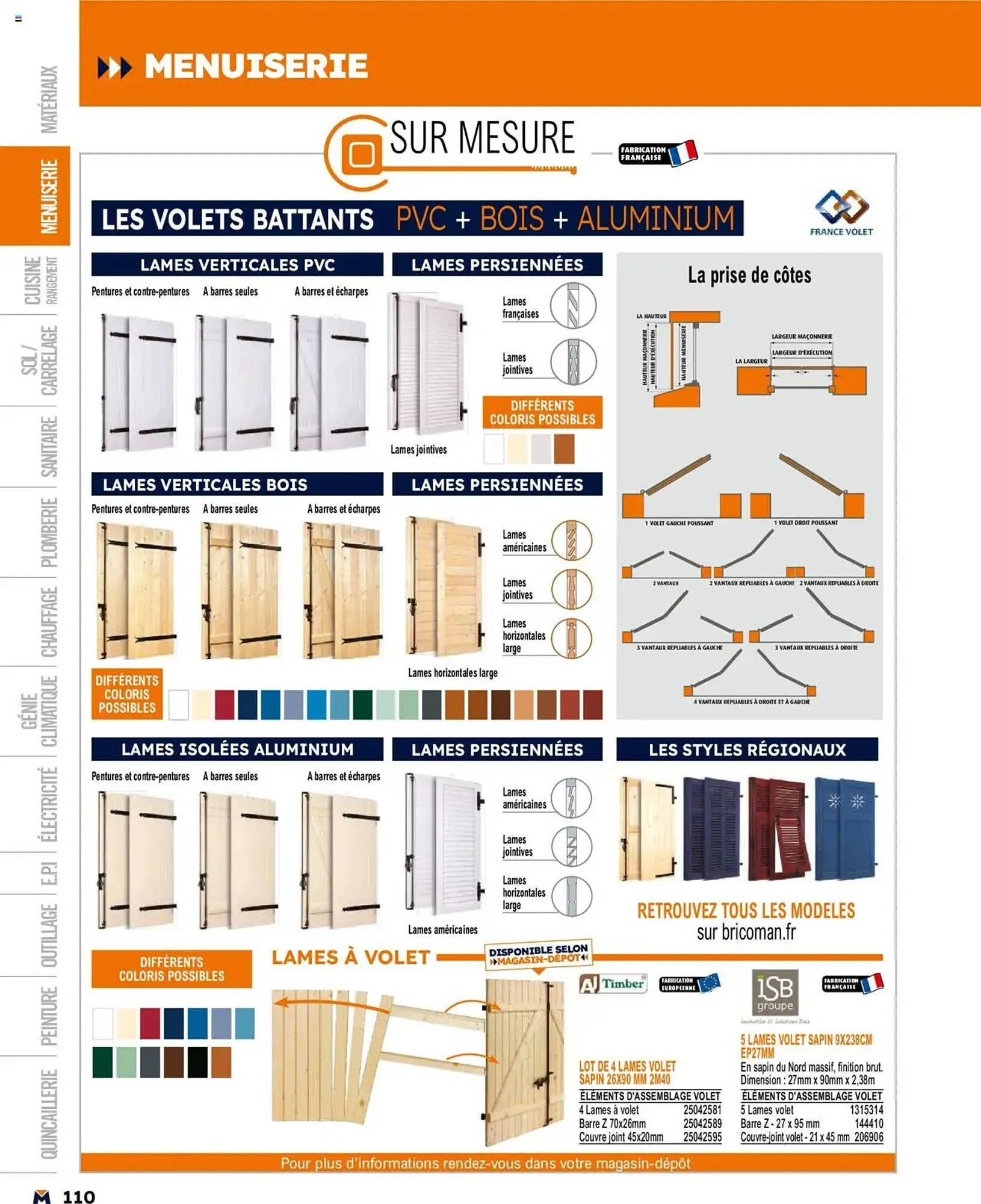 Catalogue Bricoman du 19 mars au 31 décembre 2025 - Catalogue page 110