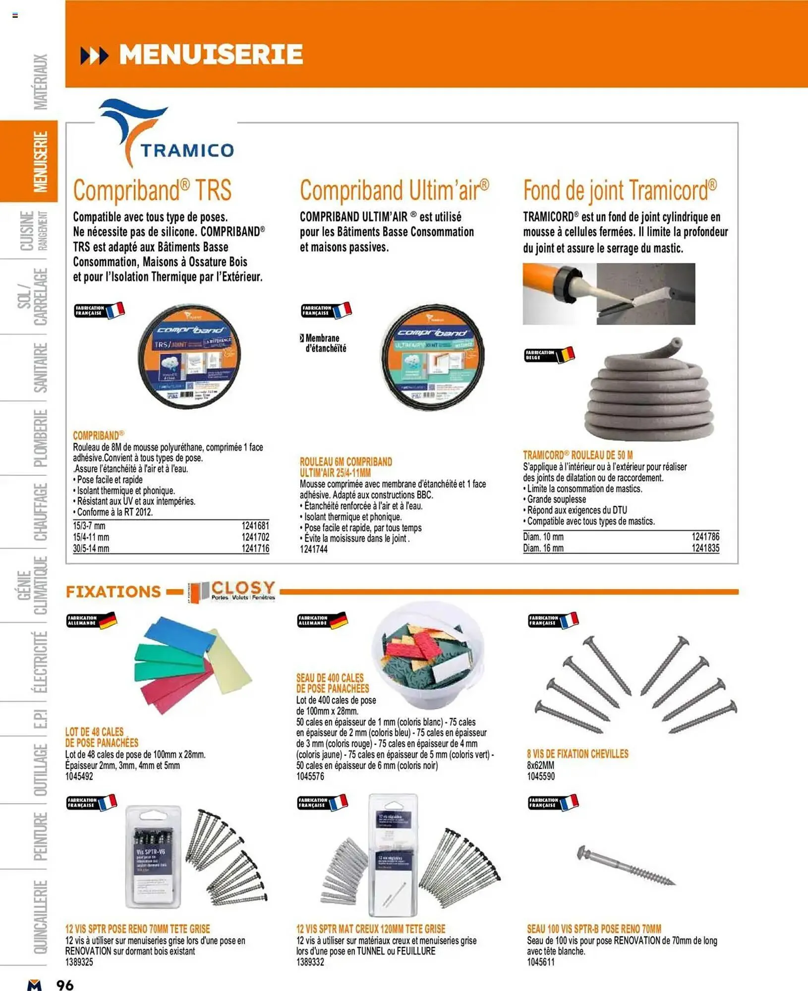 Catalogue Bricoman du 19 mars au 31 décembre 2025 - Catalogue page 96