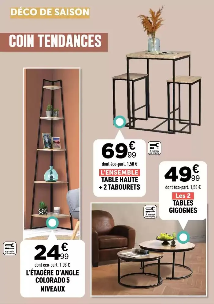 DÉCO DU PRINTEMPS - Un vent de déco coloré et tendance du 14 avril au 27 avril 2025 - Catalogue page 2