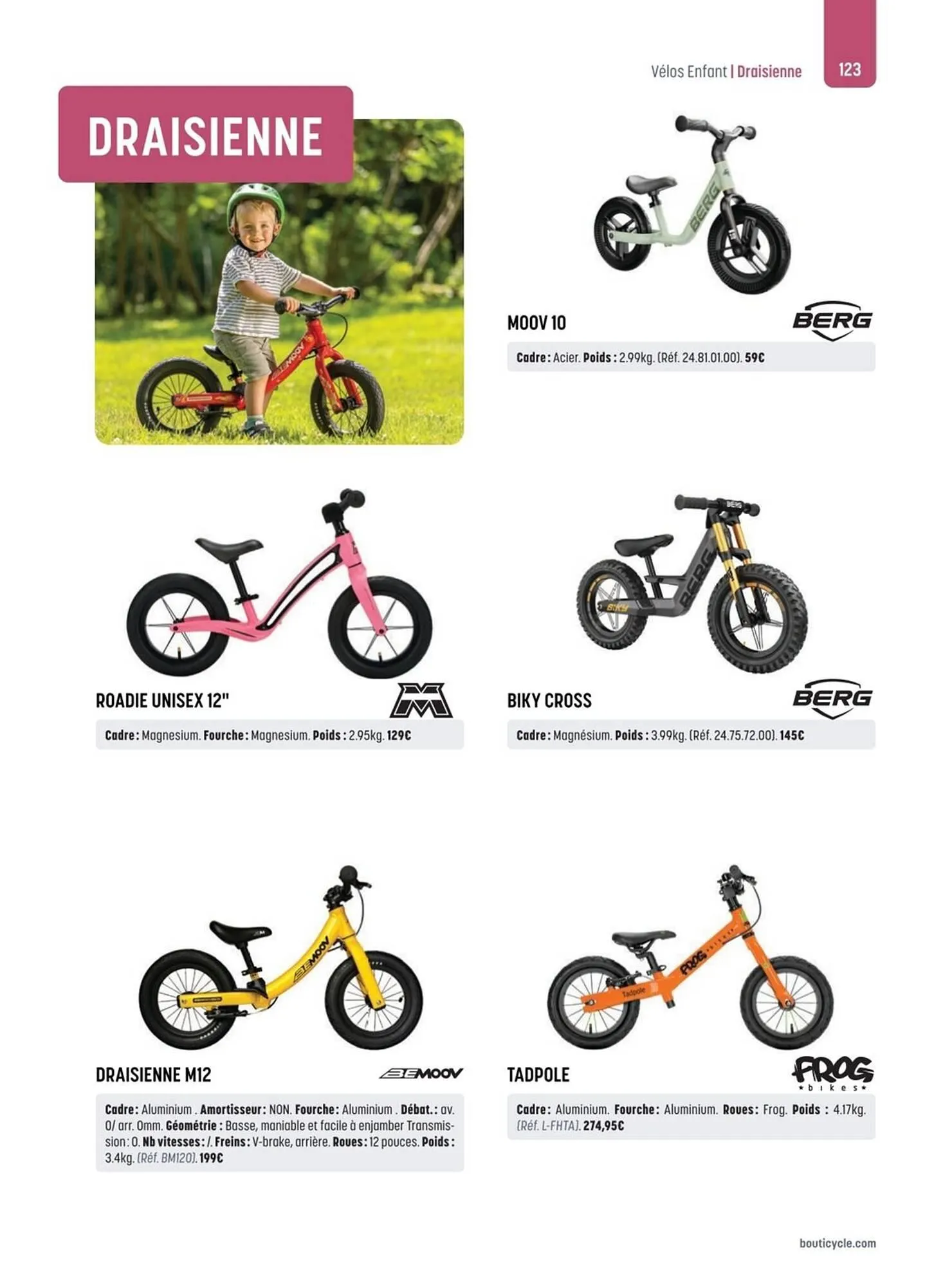 Catalogue Bouticycle du 2 mai au 31 décembre 2025 - Catalogue page 123