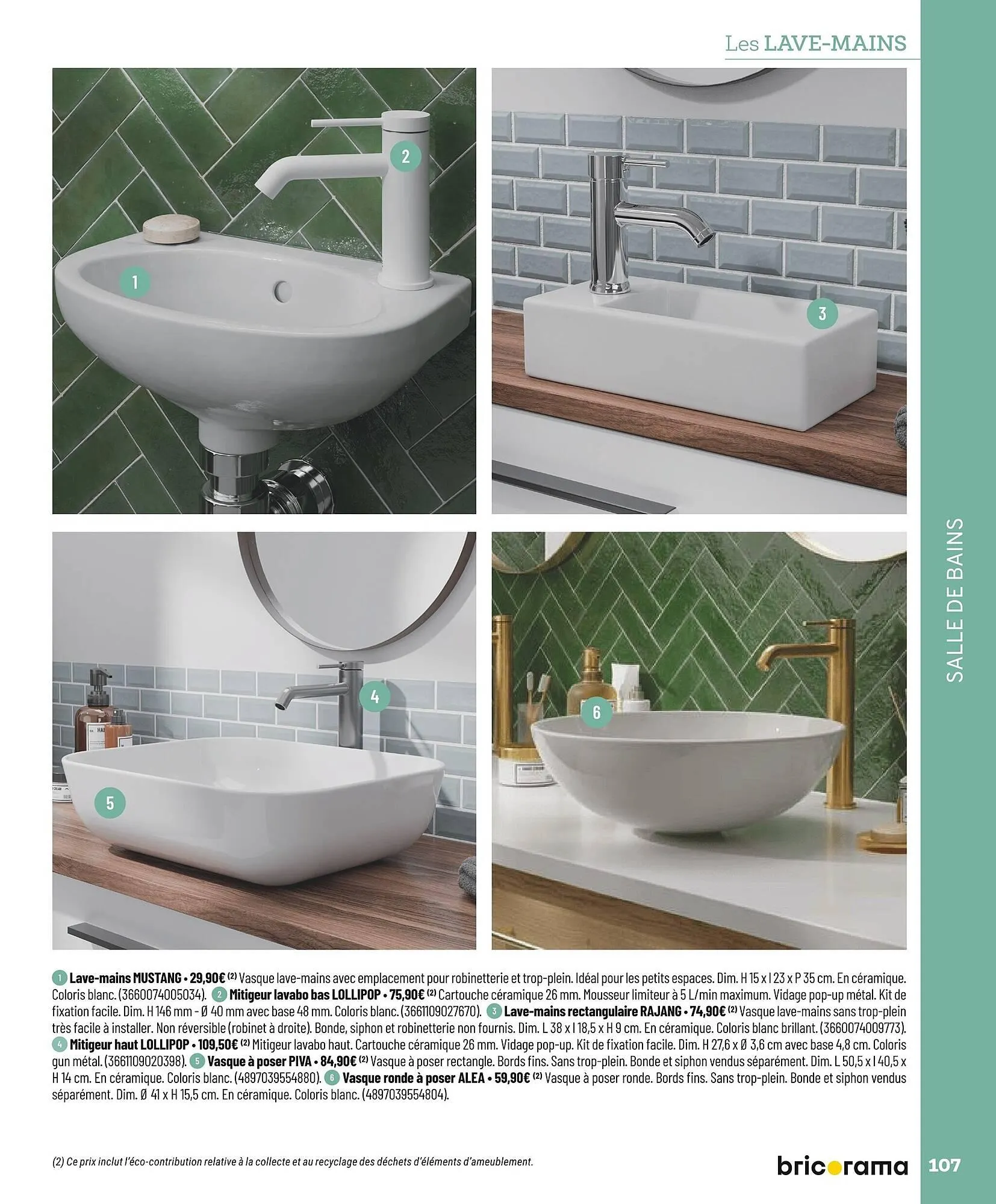Catalogue Bricorama du 27 octobre au 7 décembre 2025 - Catalogue page 107