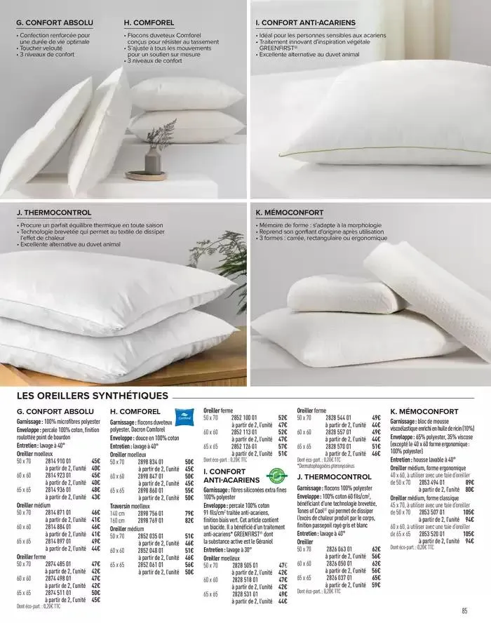 PRINTEMPS - ÉTÉ 2025 du 5 février au 31 août 2025 - Catalogue page 87