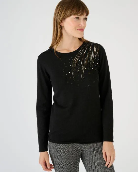 Pull à sequins
