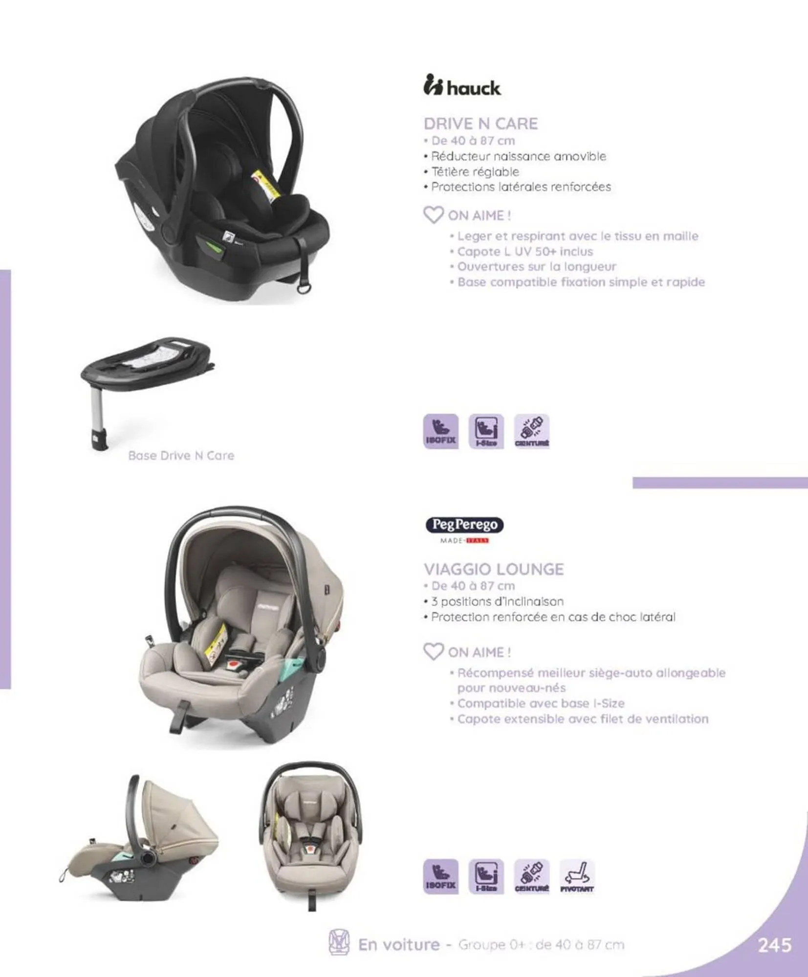 Catalogue autour de bébé du 18 juin au 1 novembre 2025 - Catalogue page 247