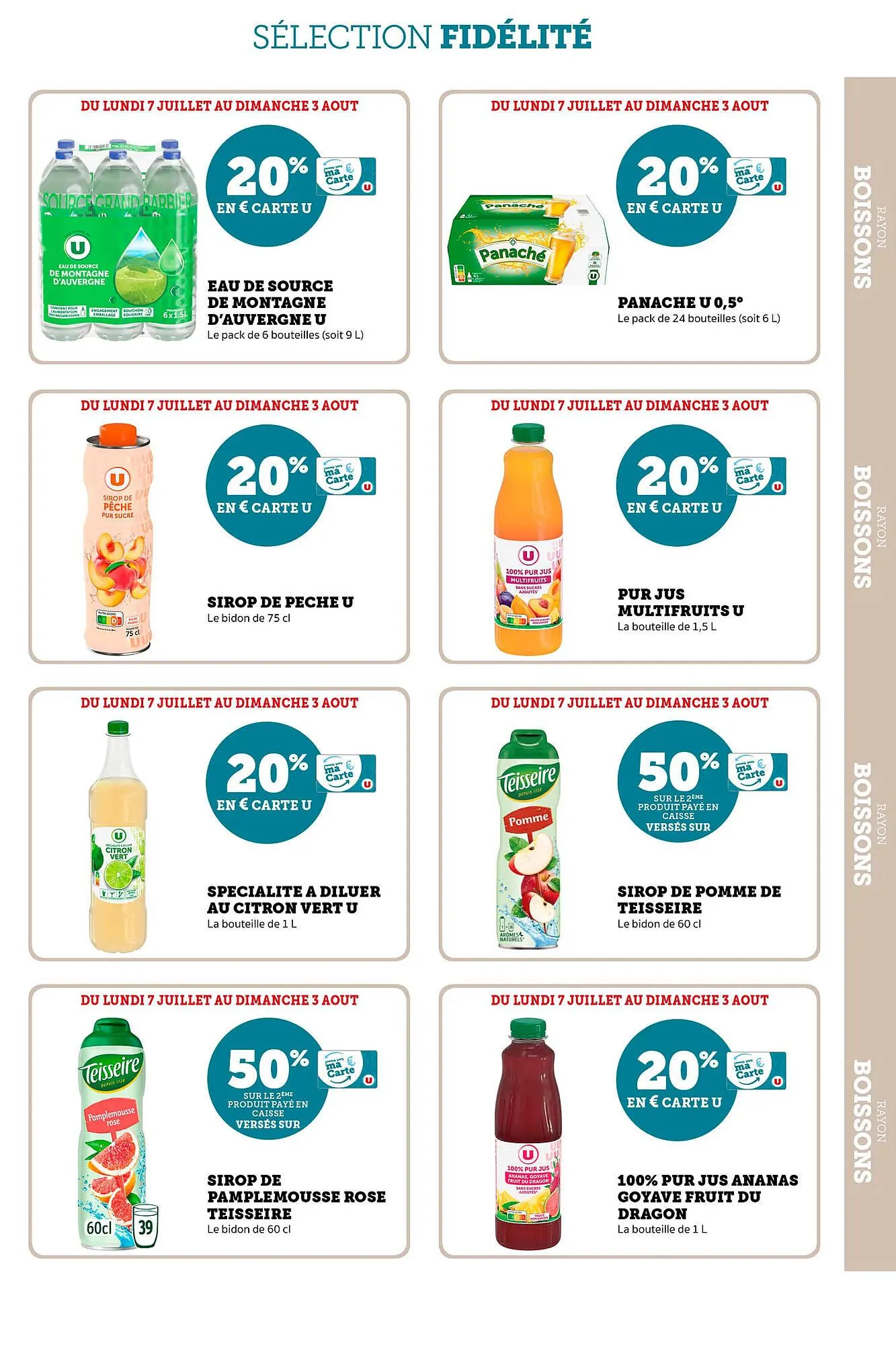 Catalogue Super U du 7 juillet au 3 août 2025 - Catalogue page 27