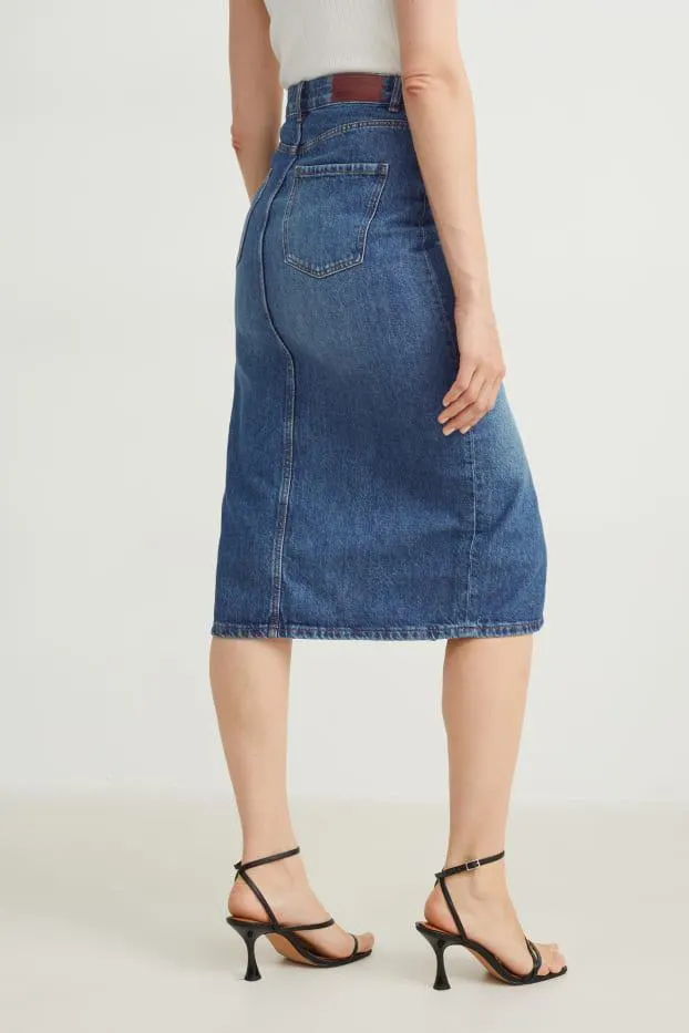 Denim skirt