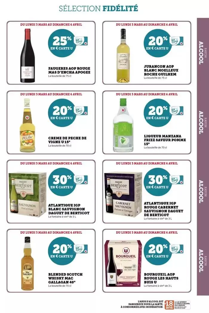 Tous les jours 20% du 4 mars au 16 mars 2025 - Catalogue page 25
