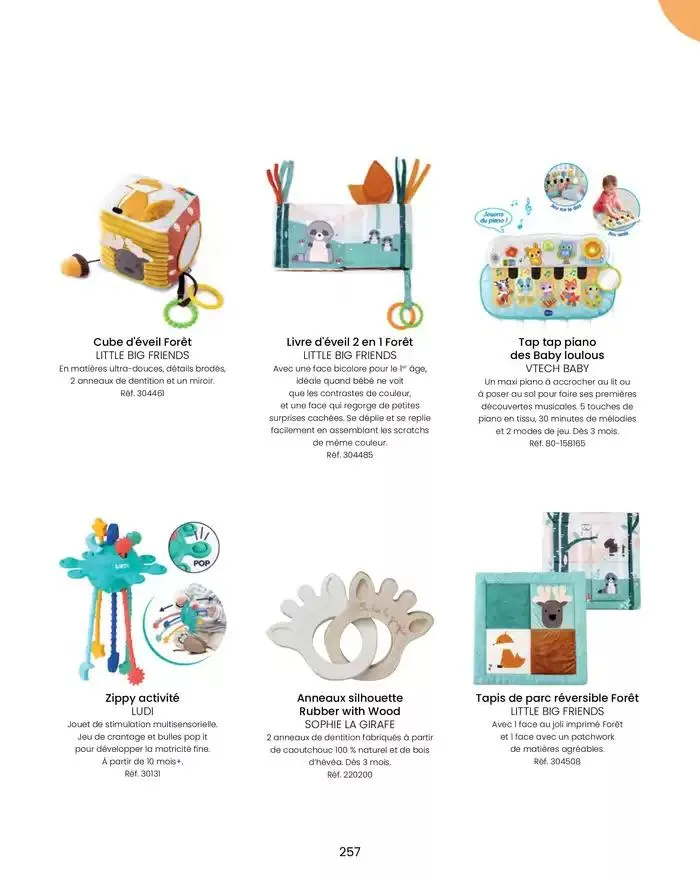 Collection 2024-2025 du 20 août au 30 juin 2025 - Catalogue page 259