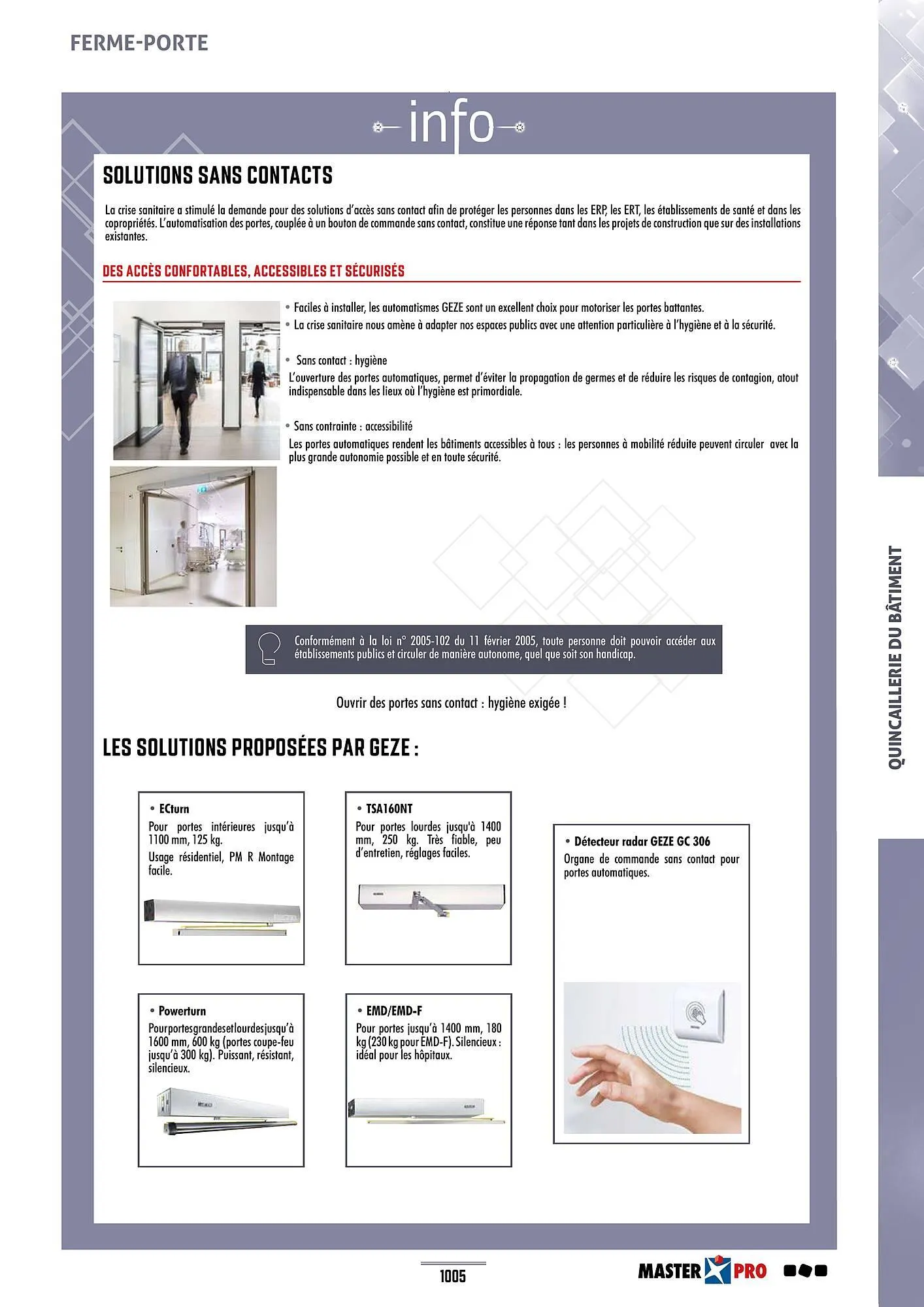 Catalogue Master Pro du 28 janvier au 30 décembre 2028 - Catalogue page 1009