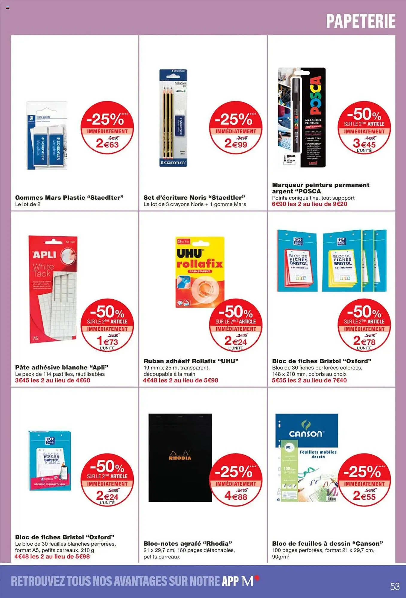 Catalogue Monoprix du 23 septembre au 5 octobre 2025 - Catalogue page 53