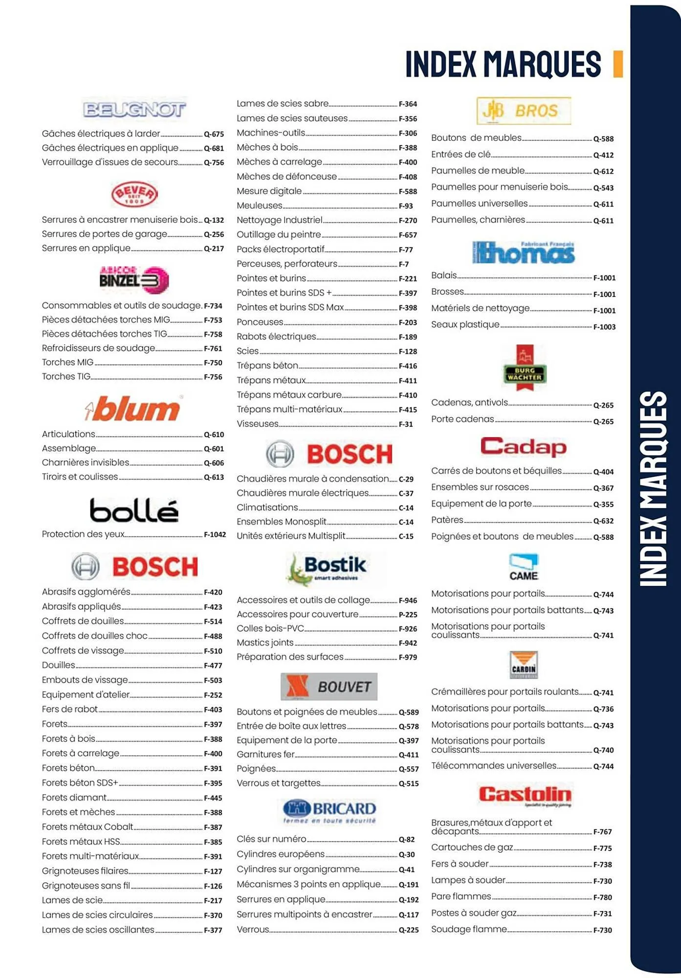 Catalogue Au Forum du Bâtiment du 4 mai au 30 septembre 2023 - Catalogue page 51