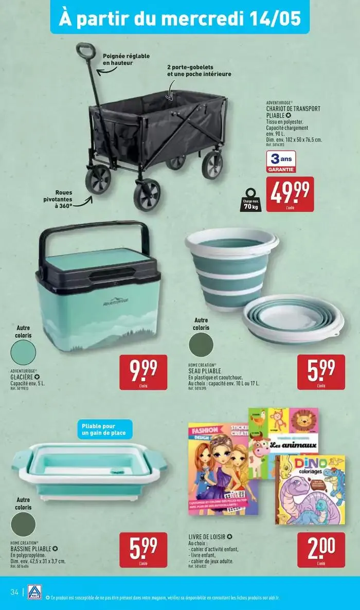 ARRIVAGES MÉDITERRANÉE À PRIX DISCOUNT du 13 mai au 19 mai 2025 - Catalogue page 37