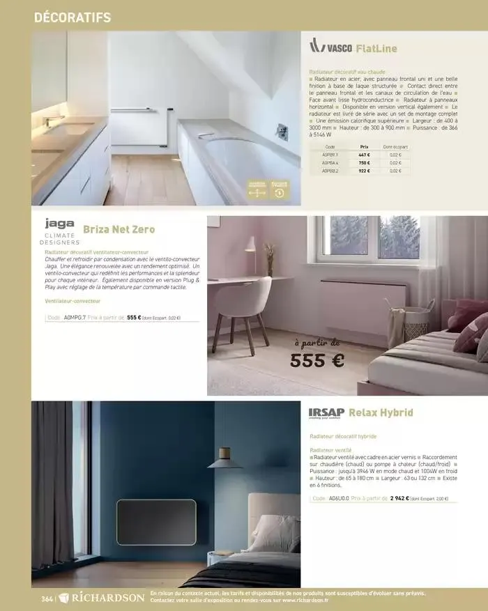 SALLE DE DE BAINS ET CARRELAGE 2025 du 11 avril au 31 décembre 2025 - Catalogue page 366