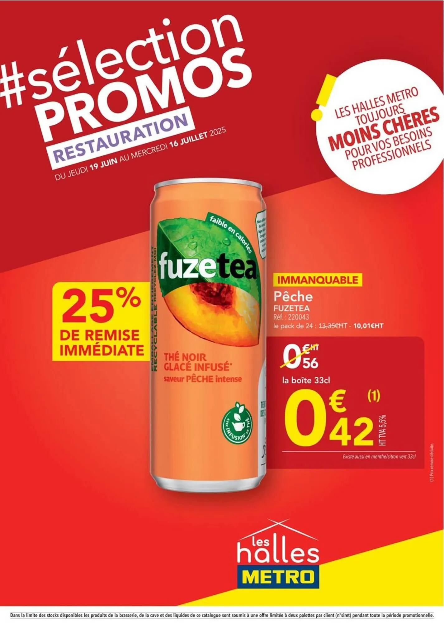 Catalogue METRO du 19 juin au 16 juillet 2025 - Catalogue page 1
