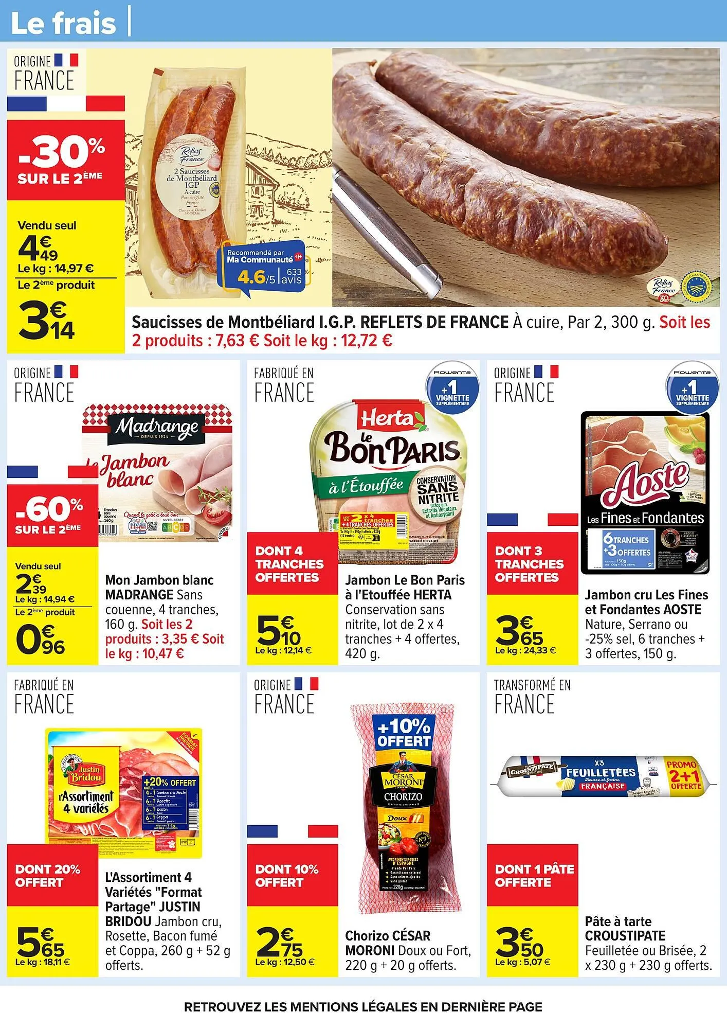 Catalogue Carrefour du 24 mars au 6 avril 2026 - Catalogue page 61
