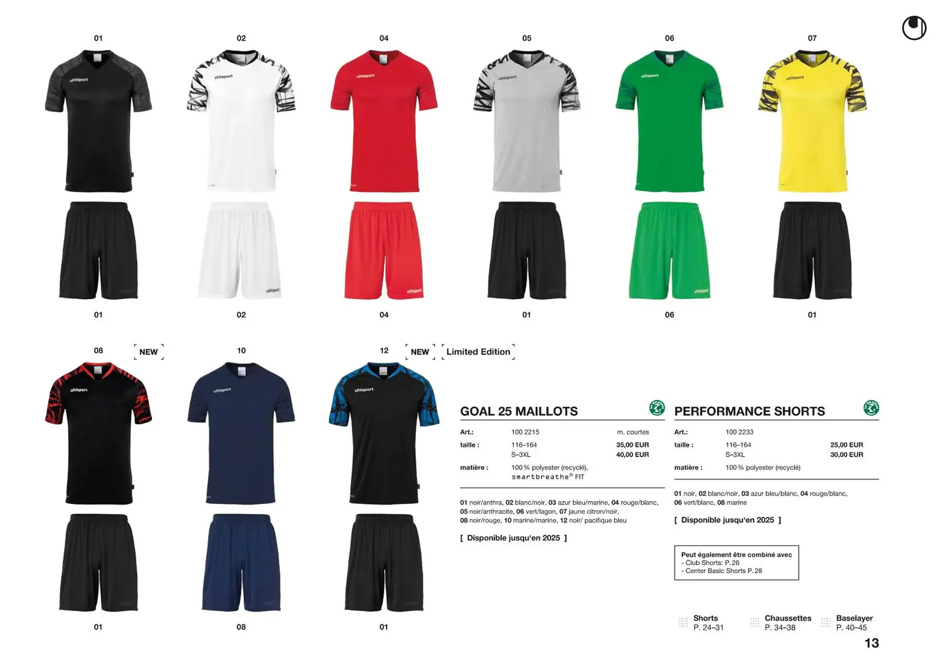 Catalogue Uhlsport du 1 mars au 31 décembre 2023 - Catalogue page 13