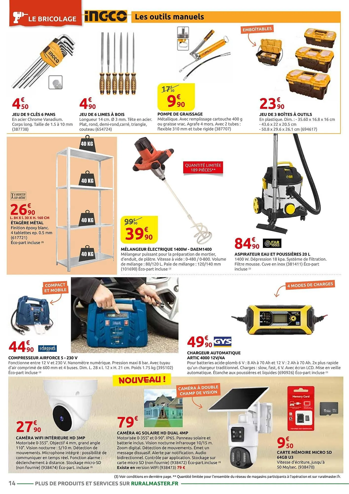 Catalogue Rural Master du 24 novembre au 20 décembre 2025 - Catalogue page 14