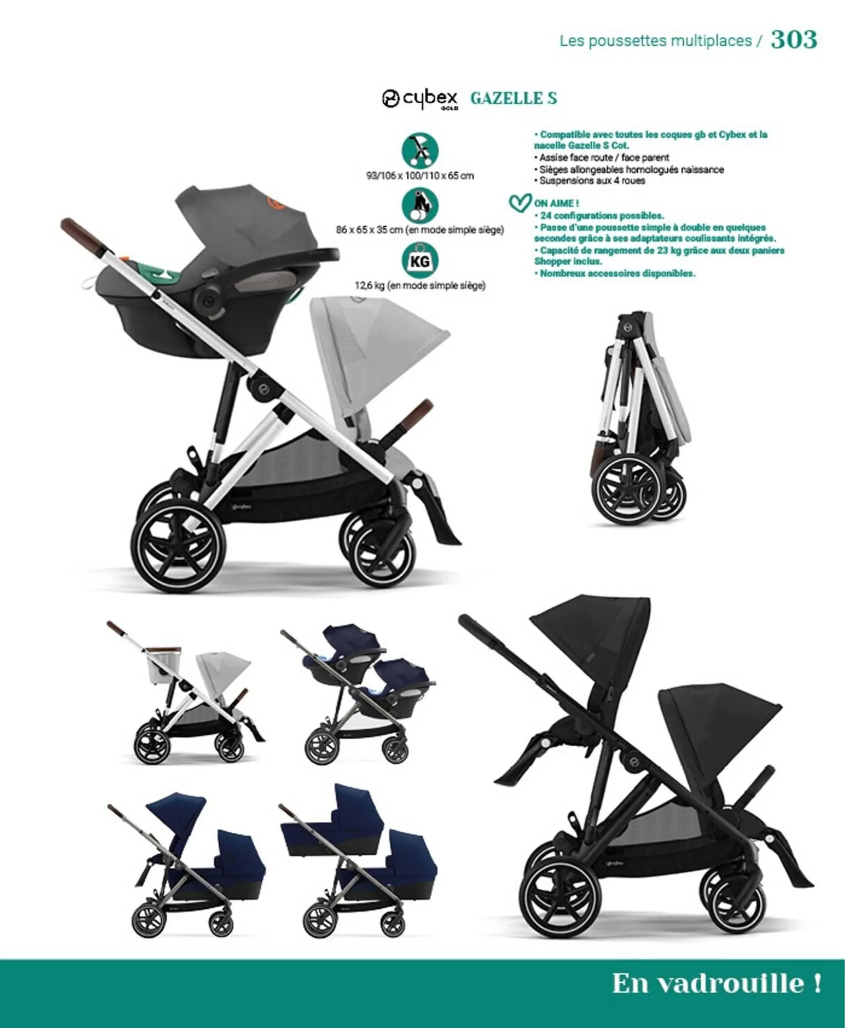 Catalogue autour de bébé du 31 mars au 31 janvier 2024 - Catalogue page 305