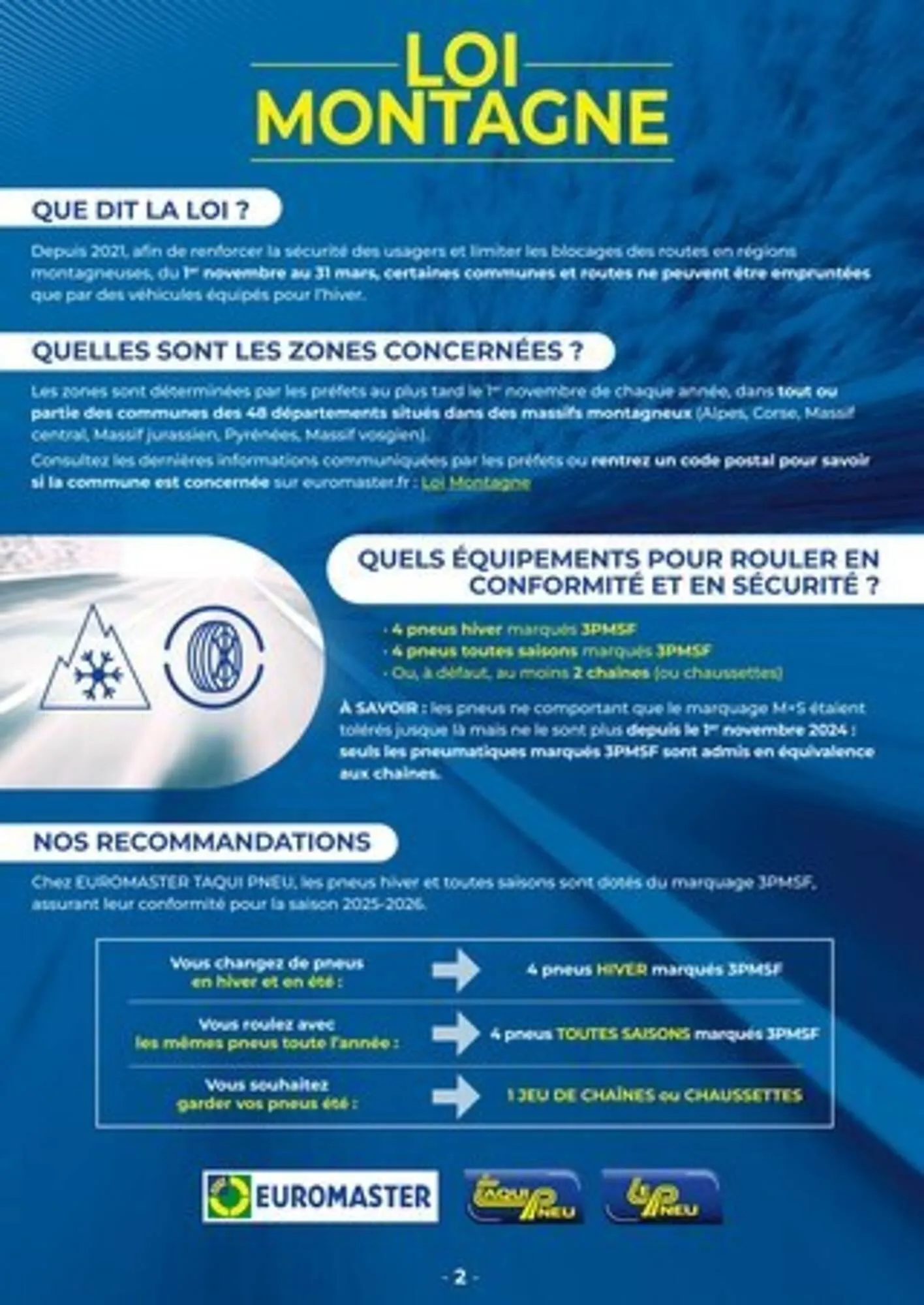 Catalogue Euromaster du 3 novembre au 17 novembre 2025 - Catalogue page 2