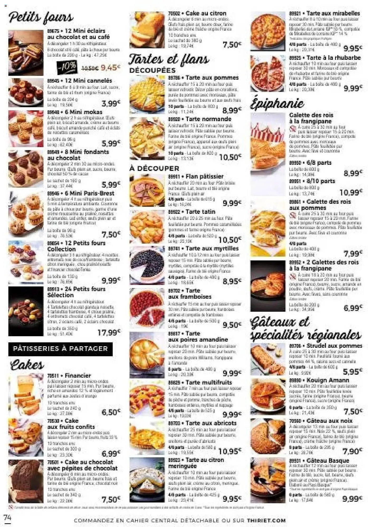 Catalogue Thiriet du 28 octobre au 24 novembre 2025 - Catalogue page 74