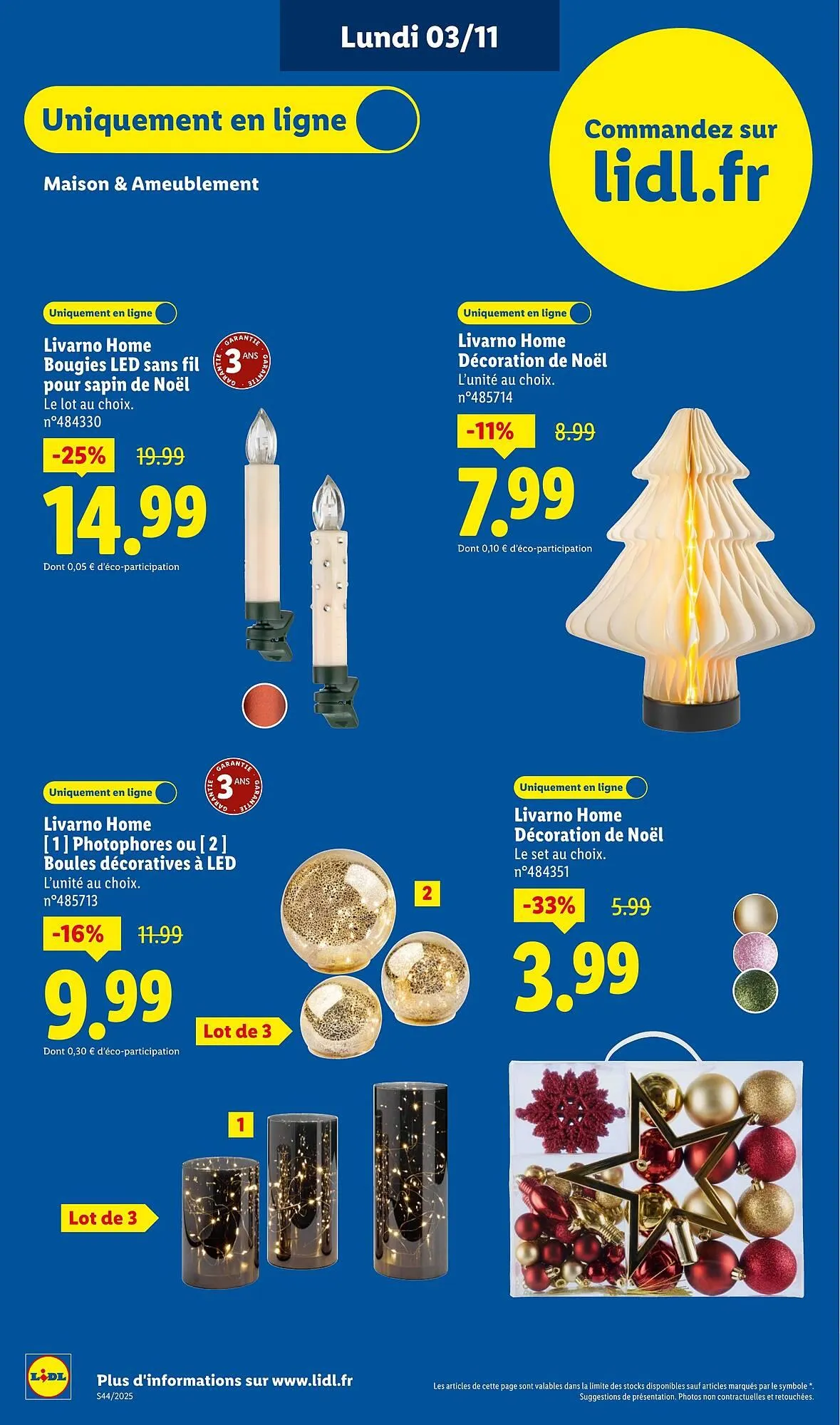 Catalogue Lidl du 3 novembre au 6 novembre 2025 - Catalogue page 5