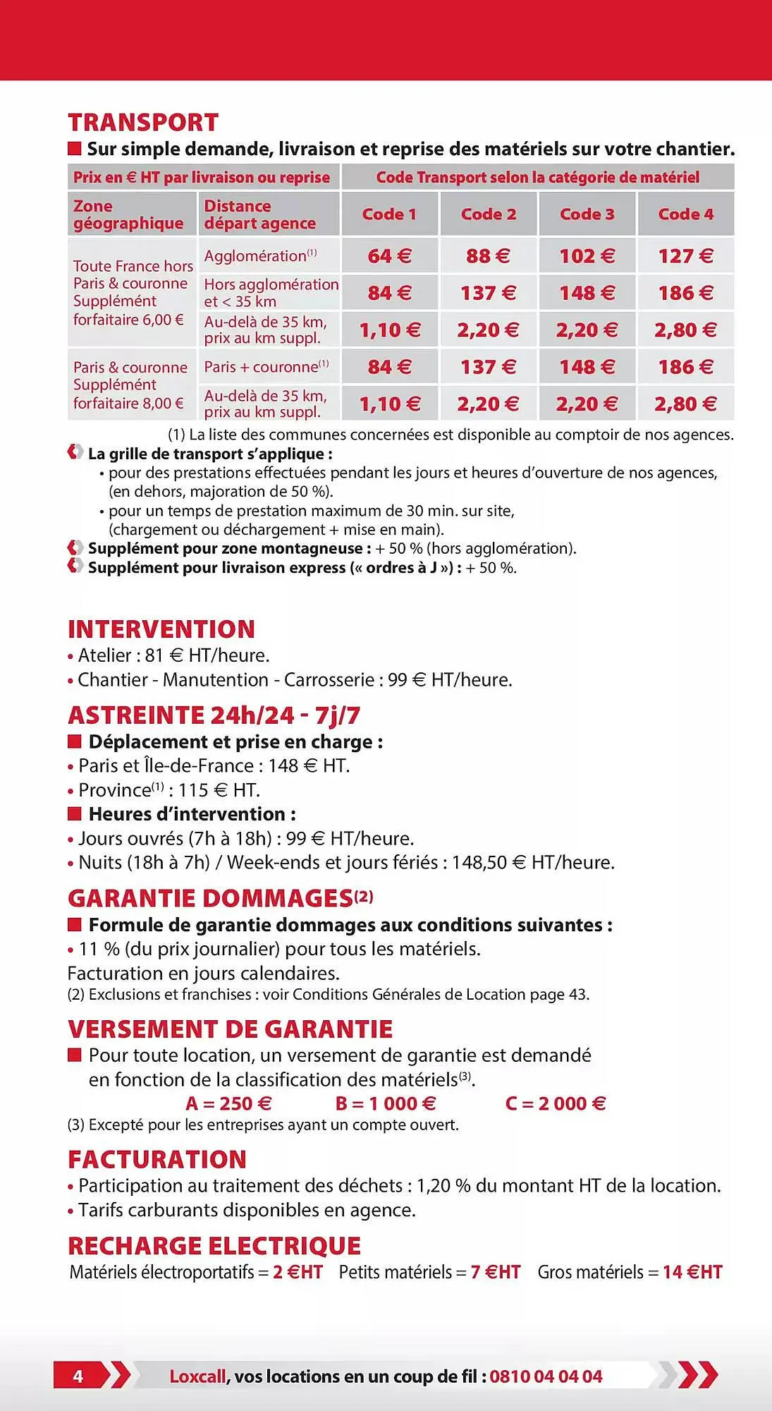 Catalogue Loxam du 3 janvier au 31 décembre 2025 - Catalogue page 6