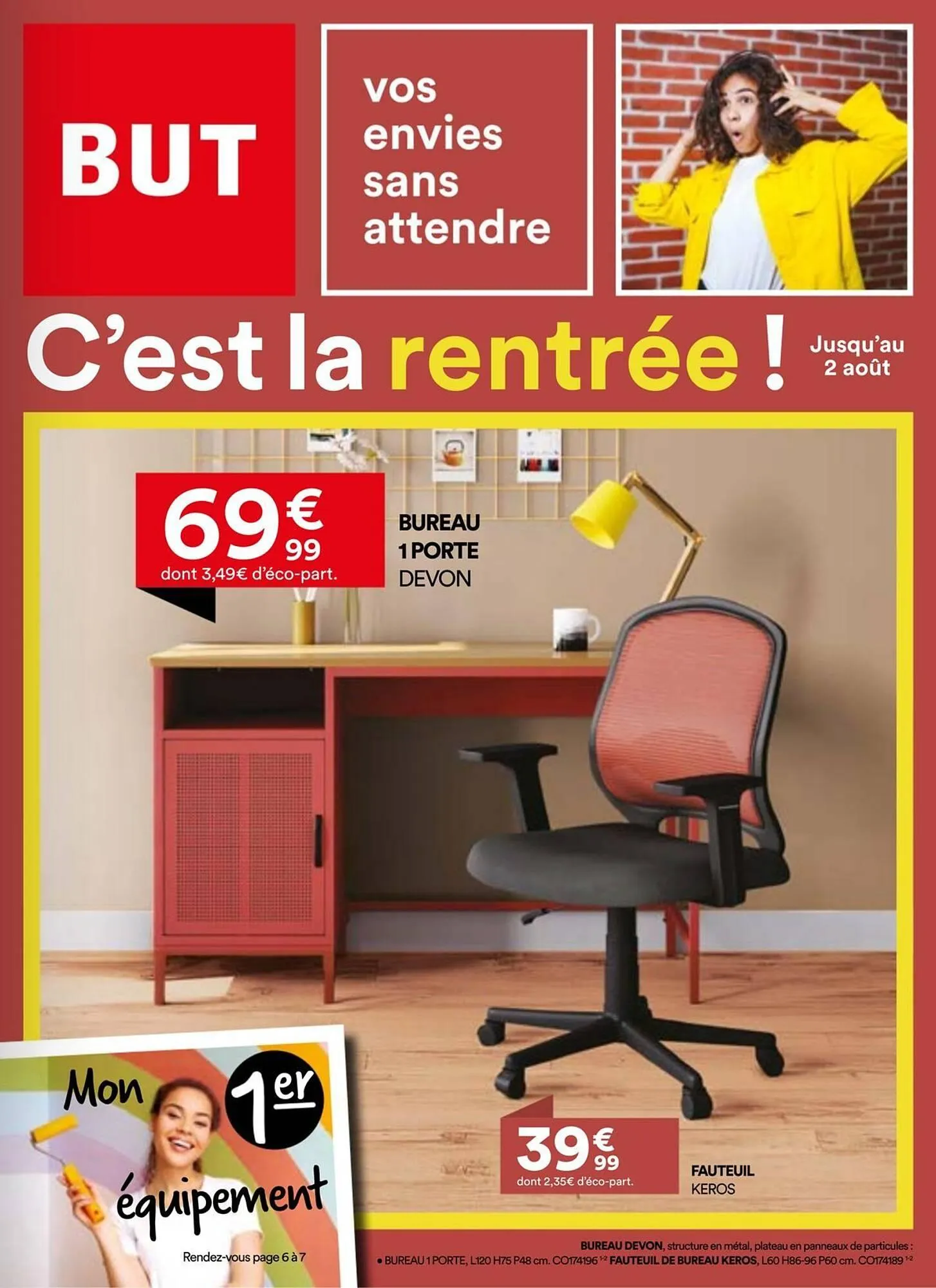 Catalogue BUT du 5 juillet au 2 août 2025 - Catalogue page 1