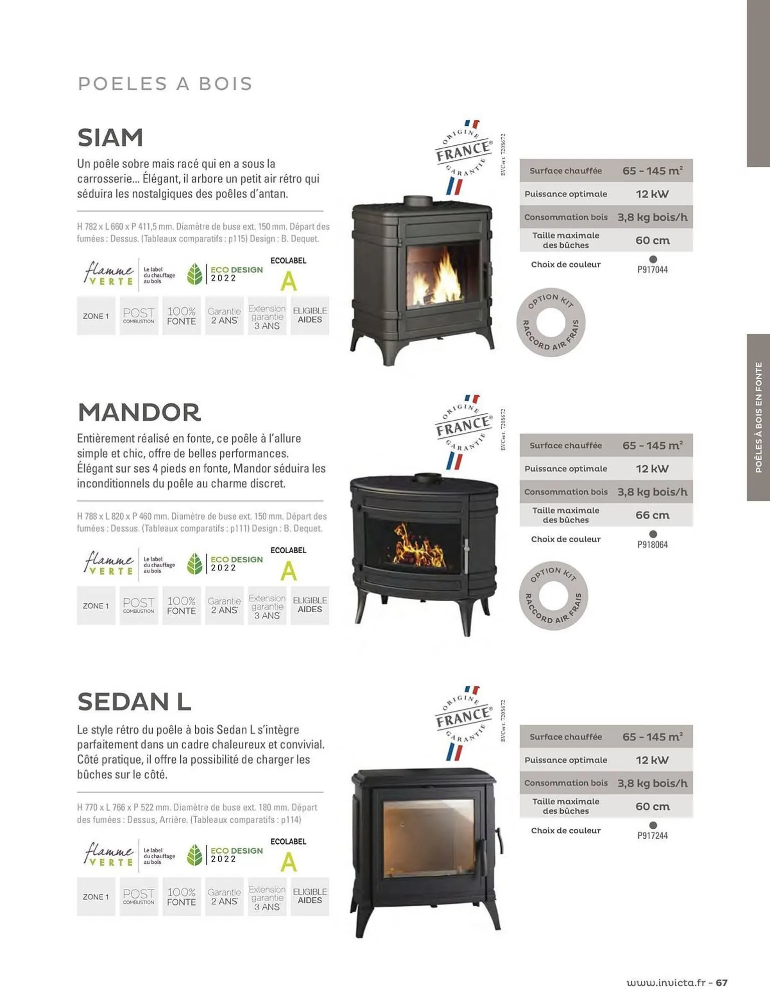 Catalogue Invicta du 29 avril au 31 décembre 2026 - Catalogue page 67