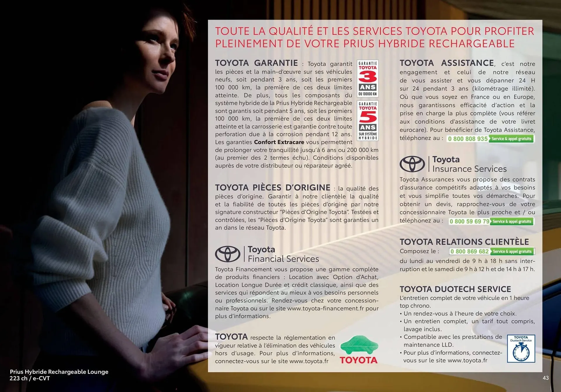 Catalogue Toyota du 13 septembre au 13 septembre 2025 - Catalogue page 43