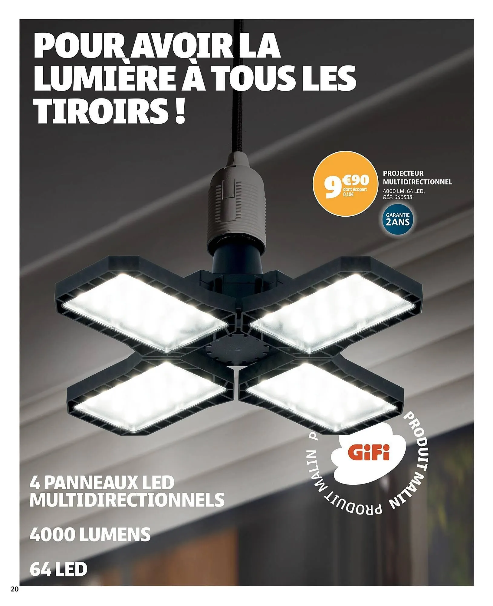 Catalogue Gifi du 24 février au 4 mars 2026 - Catalogue page 20