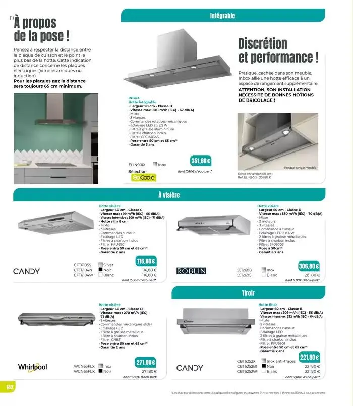 Consultez le menu avant de vous mettre en cuisine. du 7 janvier au 31 décembre 2025 - Catalogue page 142