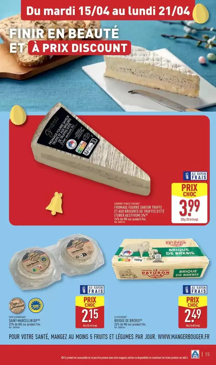 Arrivages de Pâques à prix discount du 15 avril au 21 avril 2025 - Catalogue page 18