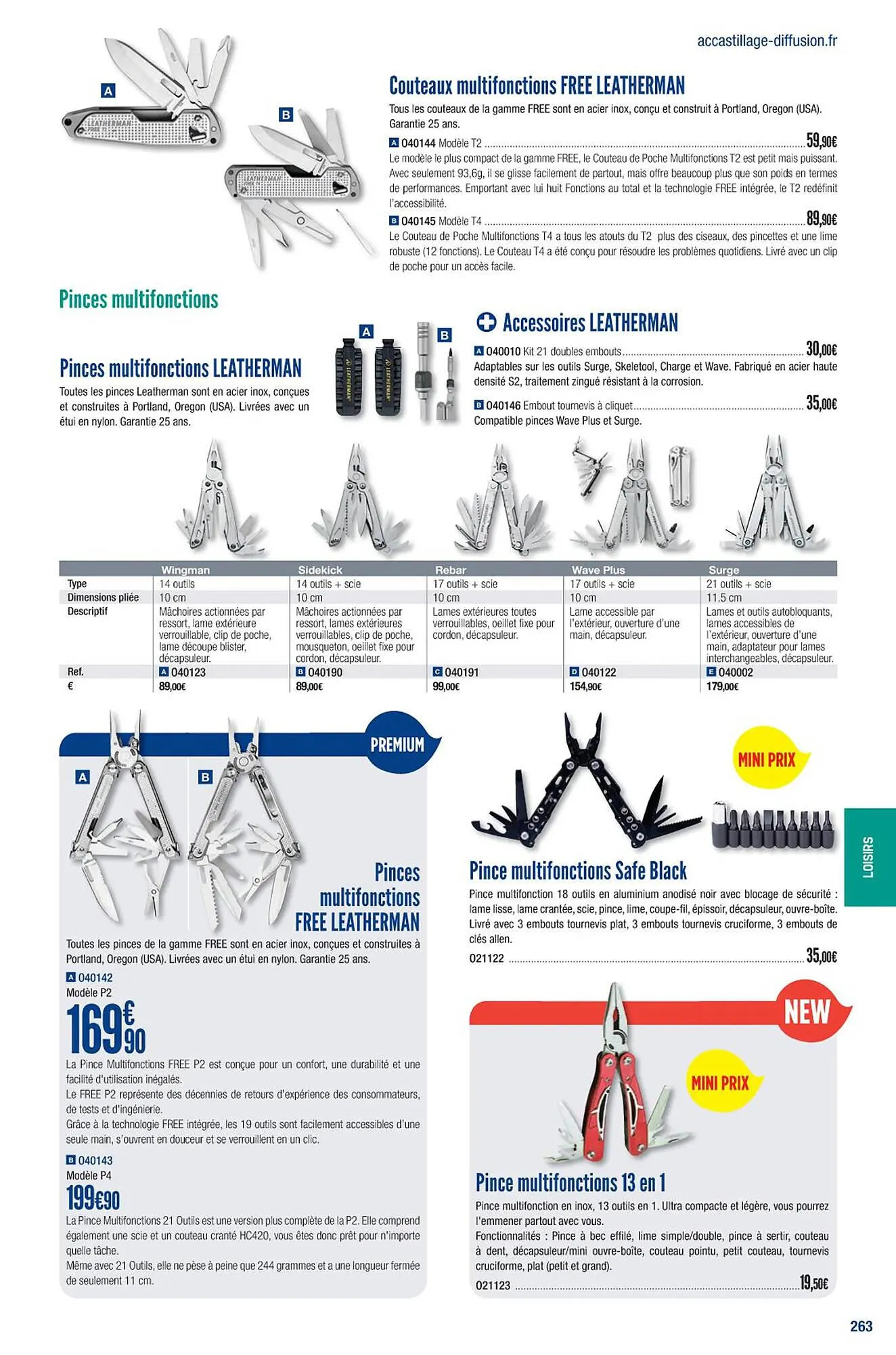 Catalogue Accastillage Diffusion du 1 mars au 31 décembre 2023 - Catalogue page 265