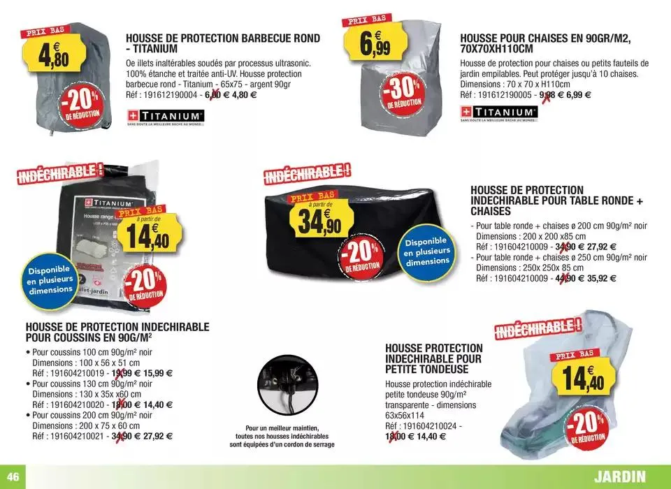 Arrivages de printemps du 6 février au 31 mai 2025 - Catalogue page 46