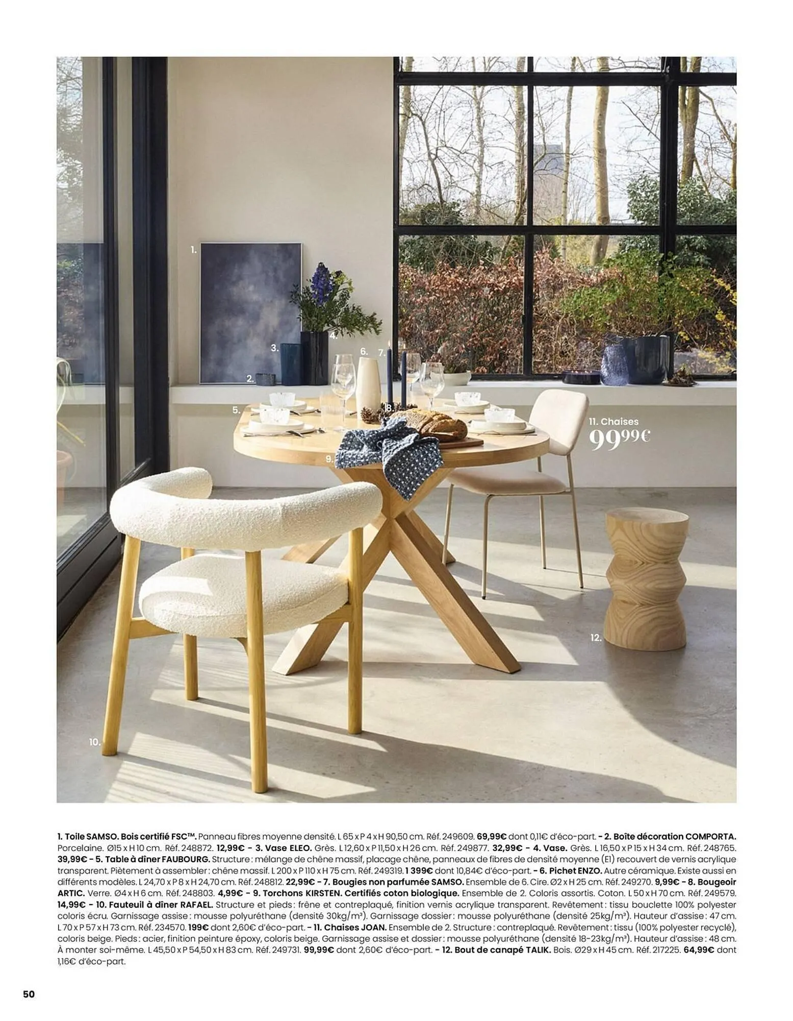 Catalogue Maisons du Monde du 11 décembre au 31 décembre 2025 - Catalogue page 50