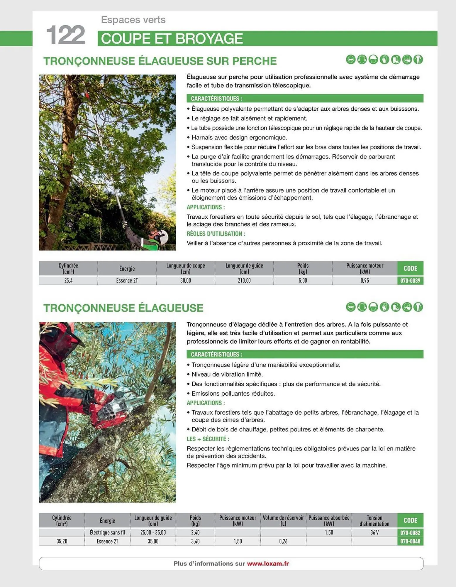 Catalogue Loxam du 10 avril au 31 décembre 2025 - Catalogue page 124