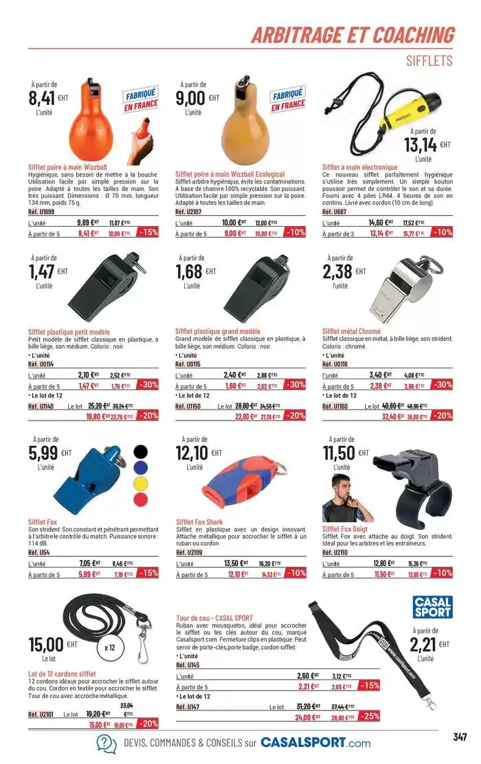 ÉQUIPEMENT SPORTIF du 6 mars au 31 décembre 2025 - Catalogue page 319