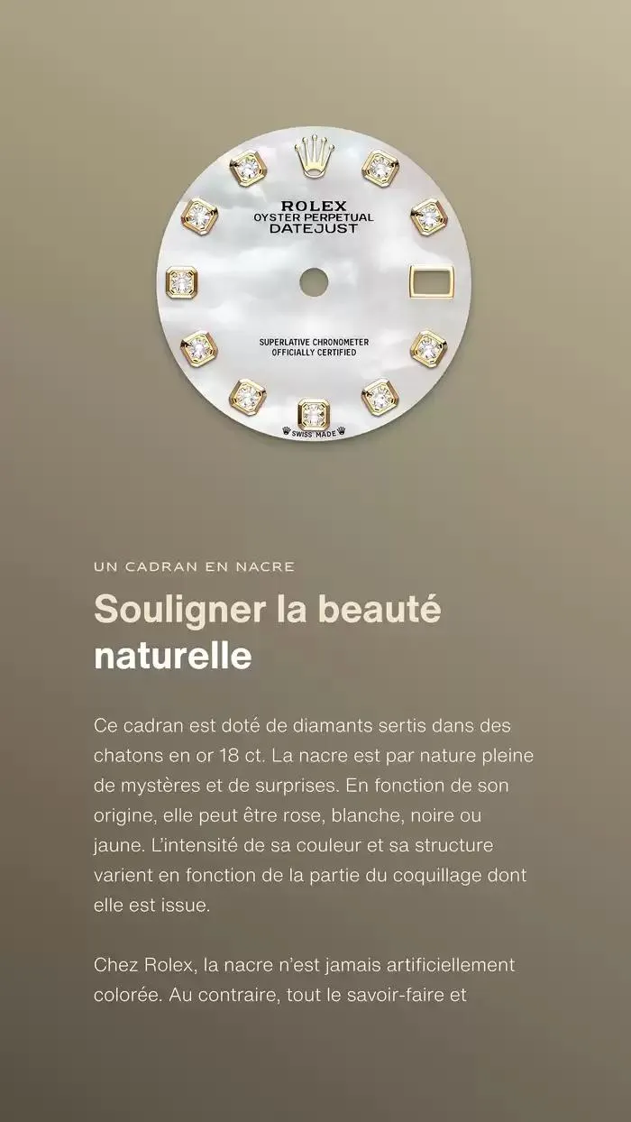 Rolex Lady Datejust du 13 décembre au 13 décembre 2025 - Catalogue page 3