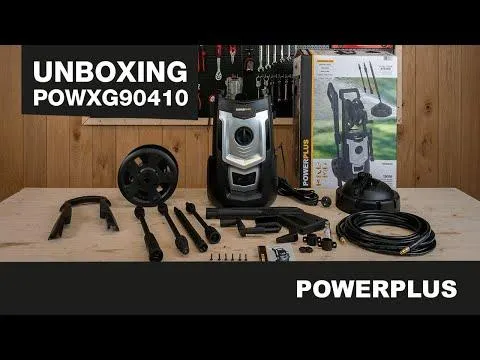 Nettoyeur haute pression 140 bars 1800w Powerplus