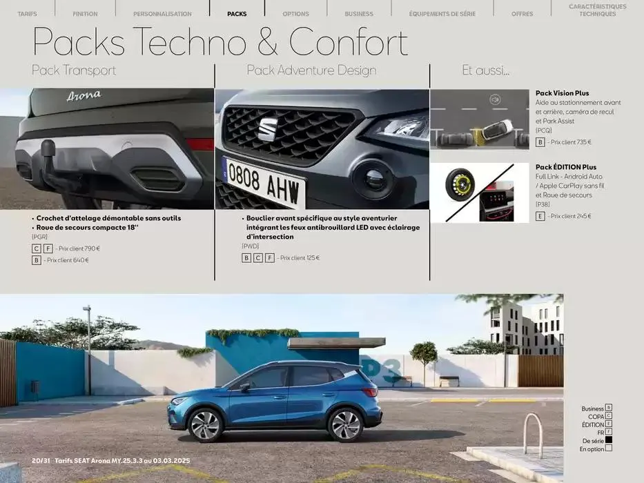 SEAT Arona du 5 mars au 5 mars 2026 - Catalogue page 20