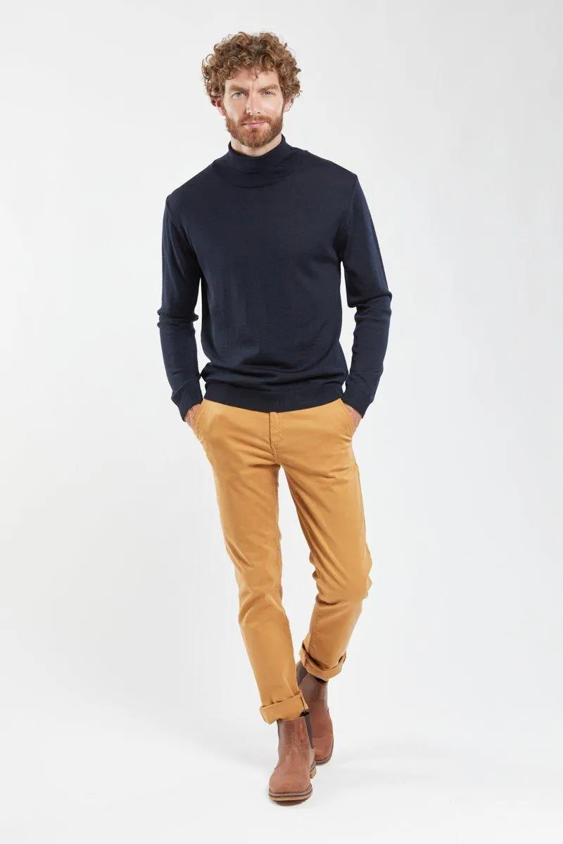 Pull col roulé Bérac - laine mérinos