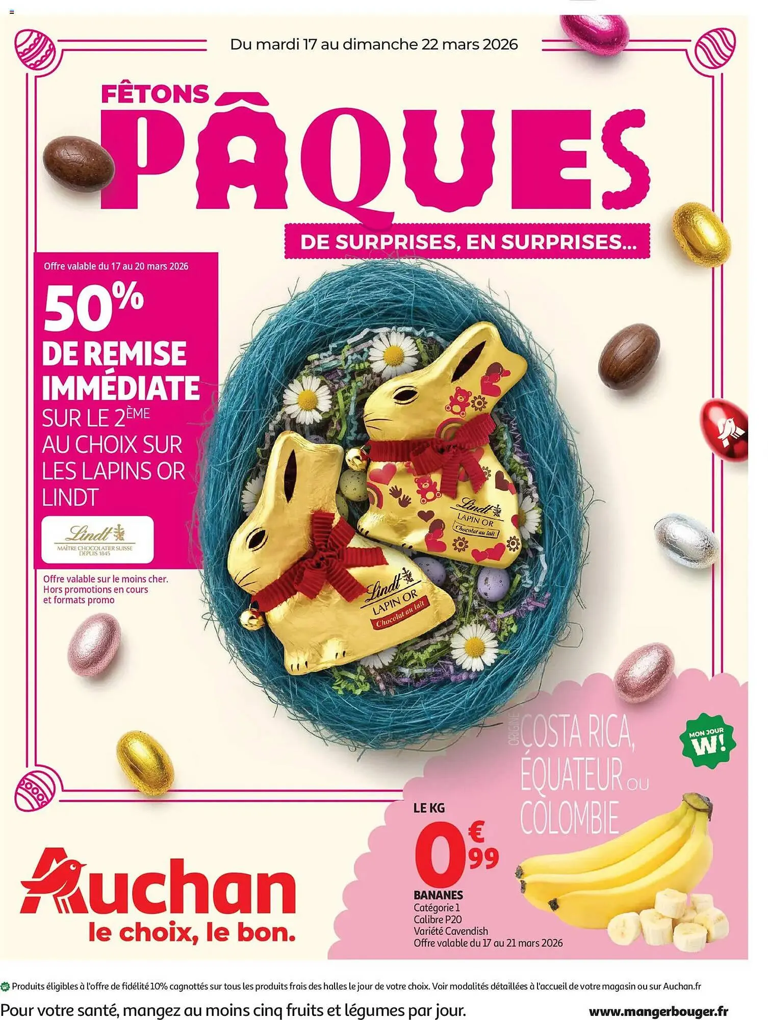 Catalogue Auchan du 17 mars au 22 mars 2026 - Catalogue page 1